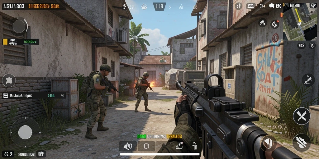 Gameplay intens saat bertarung di ASIA303