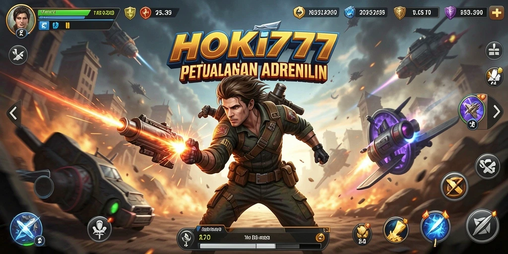 Tampilan aksi seru dalam HOKI777 yang menegangkan.