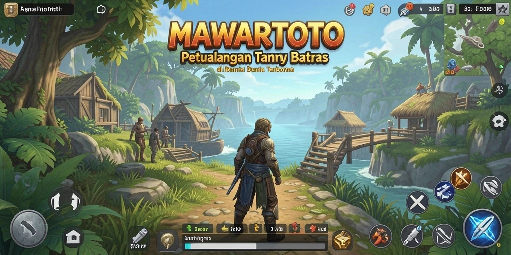 Screenshot gameplay MAWARTOTO menampilkan pemandangan dunia terbuka yang menakjubkan.