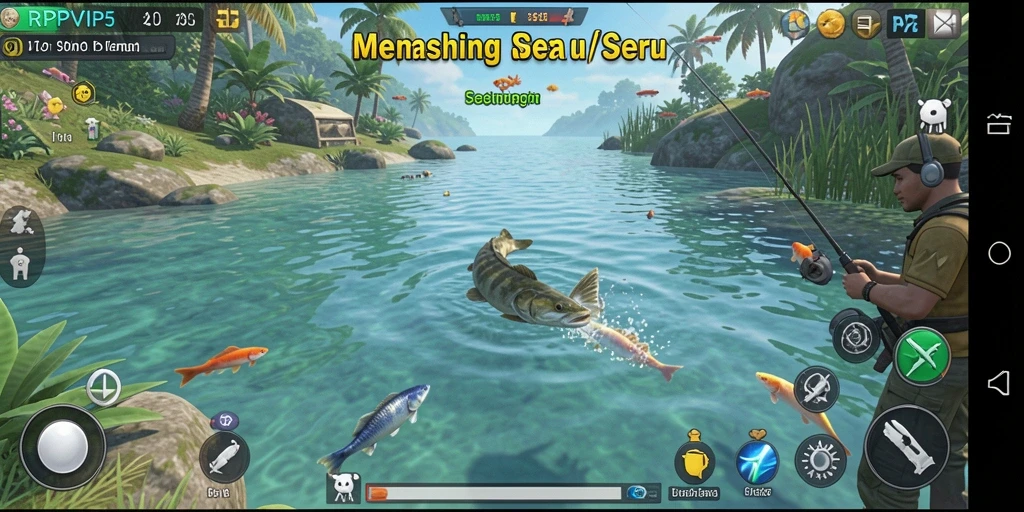 Tangkapan mengesankan dalam gameplay RPVIP5 yang seru.