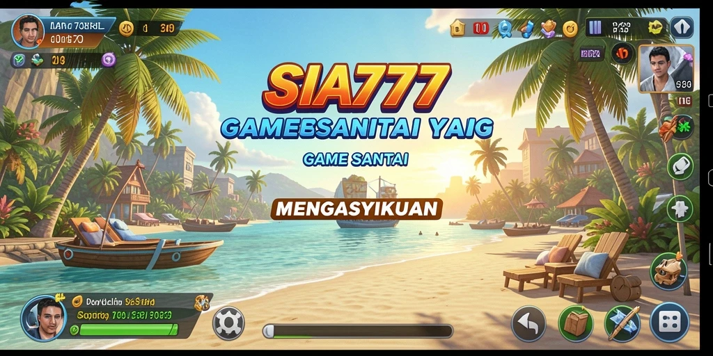 Tampilan gameplay seru SIA777 yang menarik dan penuh warna.