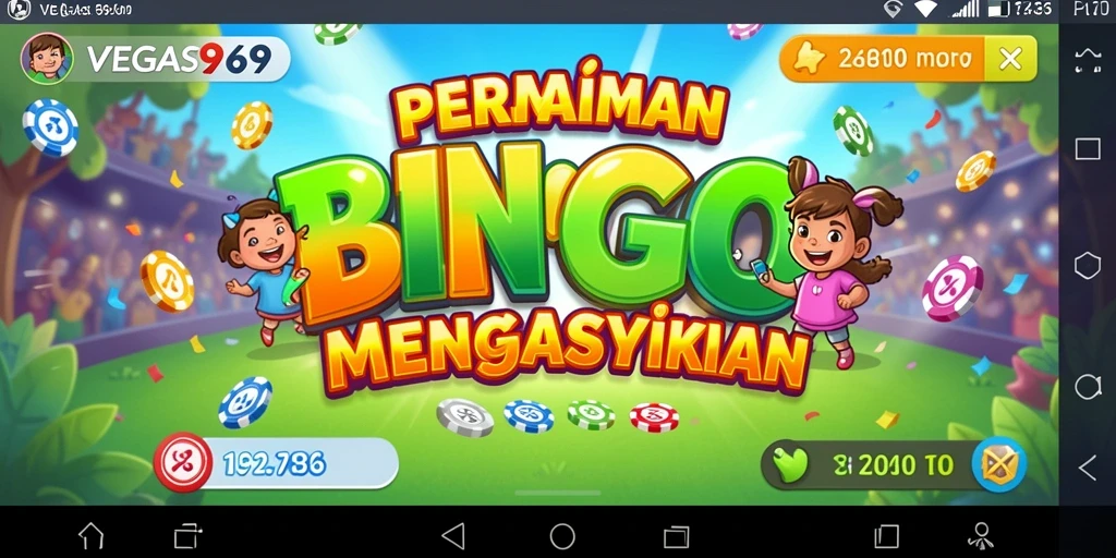 Screenshot gameplay Bingo yang menarik dan menyenangkan di VEGAS969.